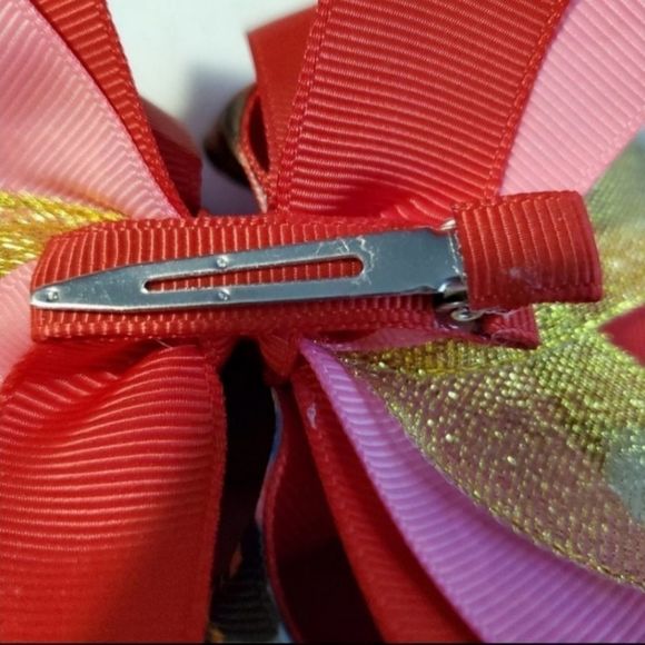 4.5 INCH MLB COLORADO ROCKIES HAIRBOW - Picture 2 of 2